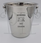 Cooler wiaderko z grawerem dla Krawca lub Krawcowej