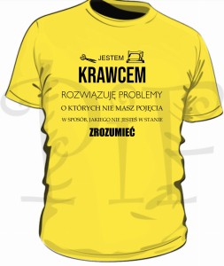 Koszulka męska - Jestem Krawcem