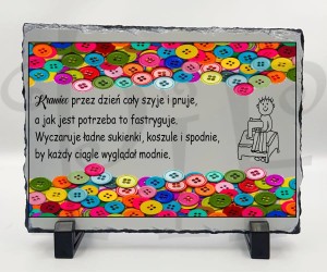 Ramka kamienna - Krawiec