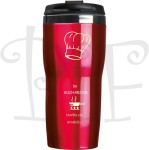 Kubek termiczny z grawerem dla Kucharza - bo Kucharzem trzeba się urodzić