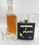 Piersiówka z grawerem dla Kucharza - Przyprawa w płynie