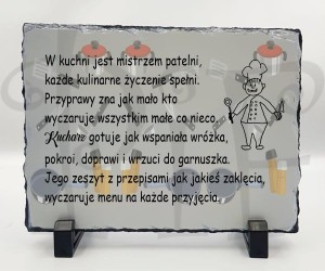 Ramka kamienna - Kucharz