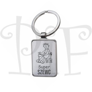 Breloczek z grawerem Super Szewc