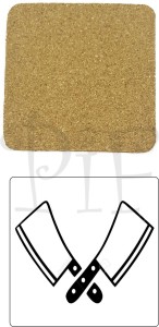 Podkładka korkowa dla Rzeźnika