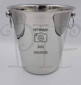 Cooler wiaderko z grawerem Fotografa