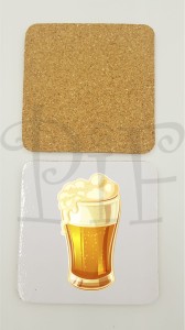 Podkładka korkowa - piwo