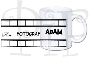 Kubek fotografa z imieniem