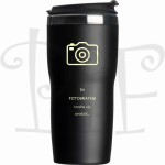 Kubek termiczny z grawerem dla Fotografa- bo Fotografem trzeba się urodzić