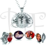 Naszyjnik z miejscem na zdjęcia