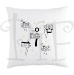 Poduszka z grafiką Fotograf