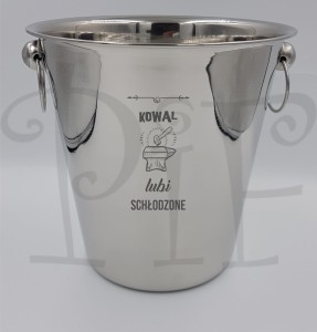 Cooler wiaderko z grawerem dla Kowala