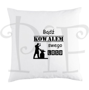 Poduszka z grafiką Kowal