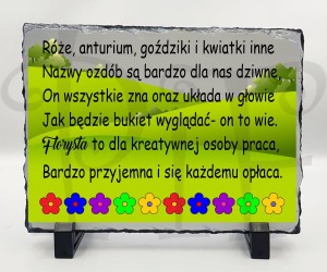 Ramka kamienna - Florysta