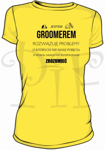 koszulka damska groomer3 zolta.jpg