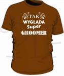 Koszulka męska - Tak wygląda super Groomer
