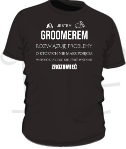 Koszulka męska - Jestem Groomerem