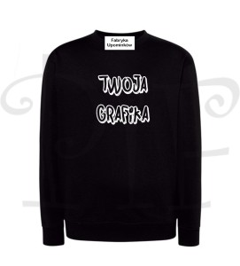 Bluza UNISEX z nadrukiem- Twój napis, grafika, zdjęcie