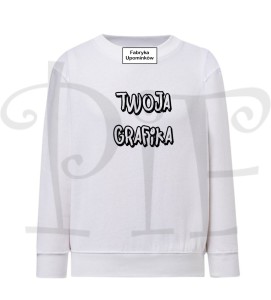 Bluza dziecięca z nadrukiem- Twój napis, grafika, zdjęcie