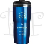Kubek termiczny z grawerem dla Groomera- bo Groomerem trzeba się urodzić...
