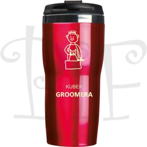 Kubek termiczny z grawerem dla Groomera