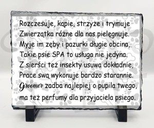 Ramka kamienna - Groomer