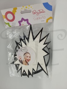 Opaska komiks z mazakiem suchościeralnym