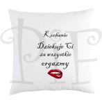 Poduszka - dziękuję Ci za wszystkie orgazmy