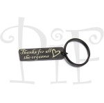 Breloczek - Thanks for all the orgasms - czarny