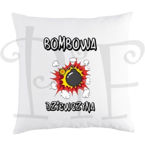Poduszka Bombowa Dziewczyna