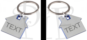 Breloczek DOM z grawerem