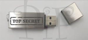 Pendrive pamięć USB 16GB z grawerem Top secret