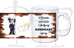 Kubek Kominiarz - z życzeniami